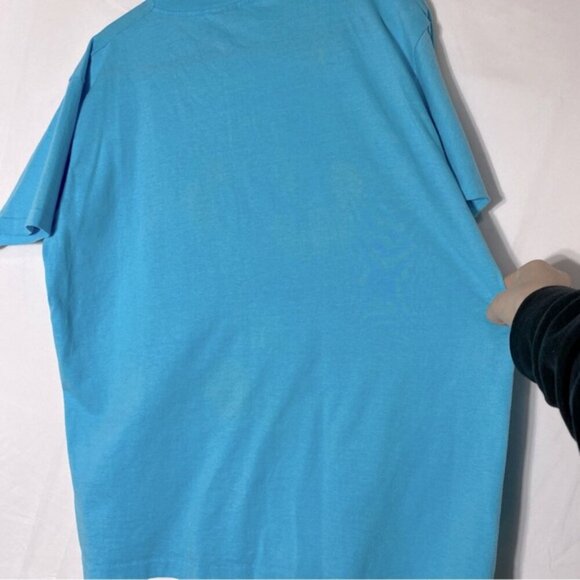 Vintage Screen Starts Best Blue Single Stitch Lake Tahoe T Shirt W Kittens XL - Picture 15 of 16